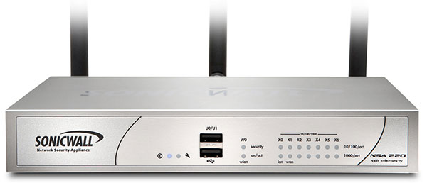 SonicWALL NSA 220 Wireless-N Appliance