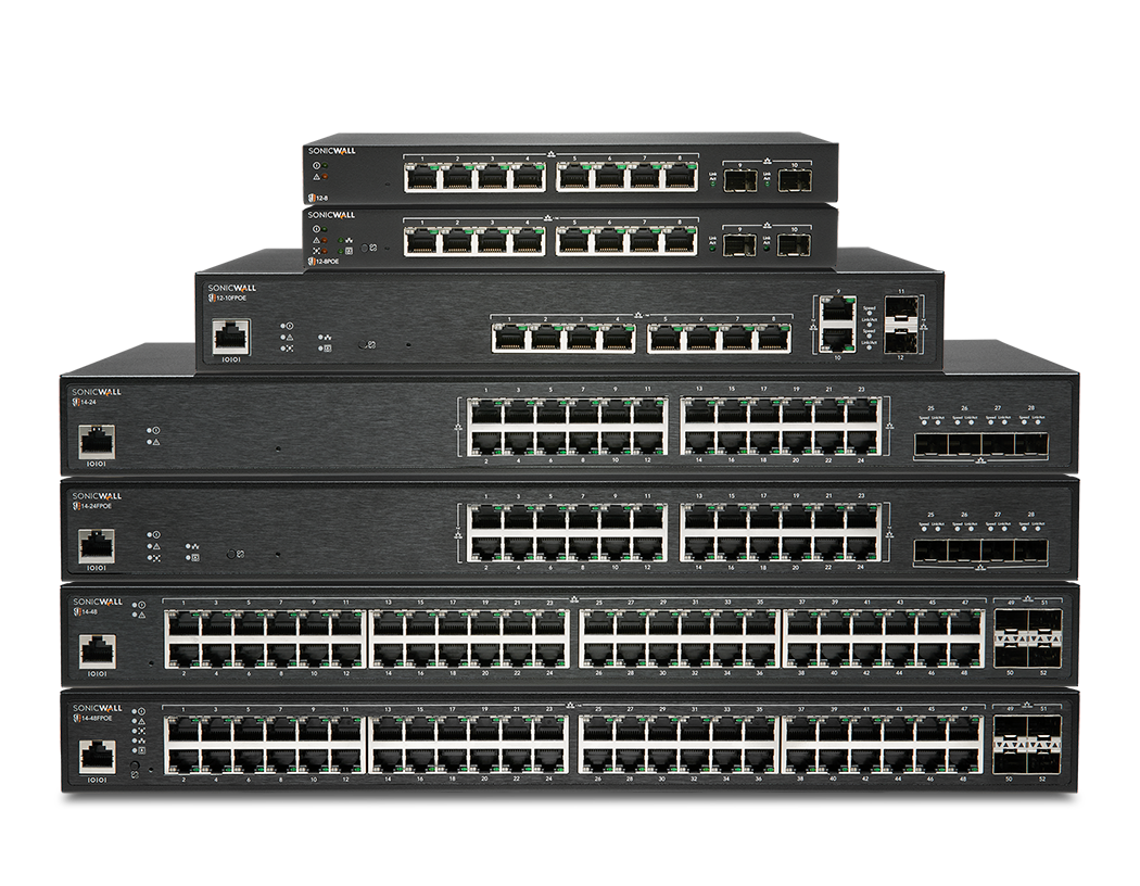 SonicWall Switch SWS12-10FPOE - switch - 12 ports - managed