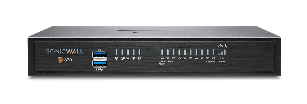 SonicWall TZ670 Firewall | SonicGuard.com