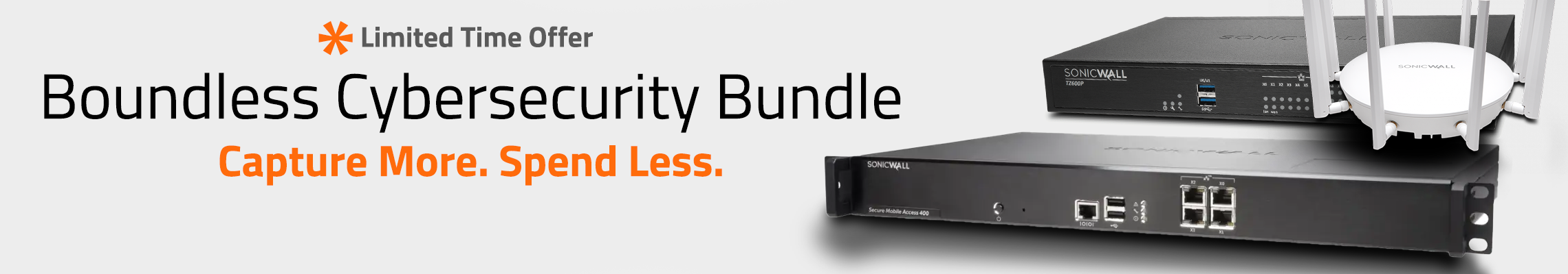 SonicWall Boundless Cybersecurity Bundle