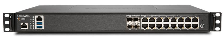 SonicWall NSA 2650 Network Security Appliance